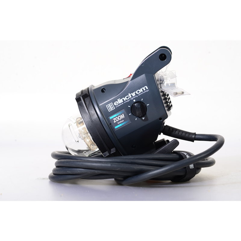 Elinchrom Zoom Action Flash Head - Studio Flash Head - Action Head - Flash