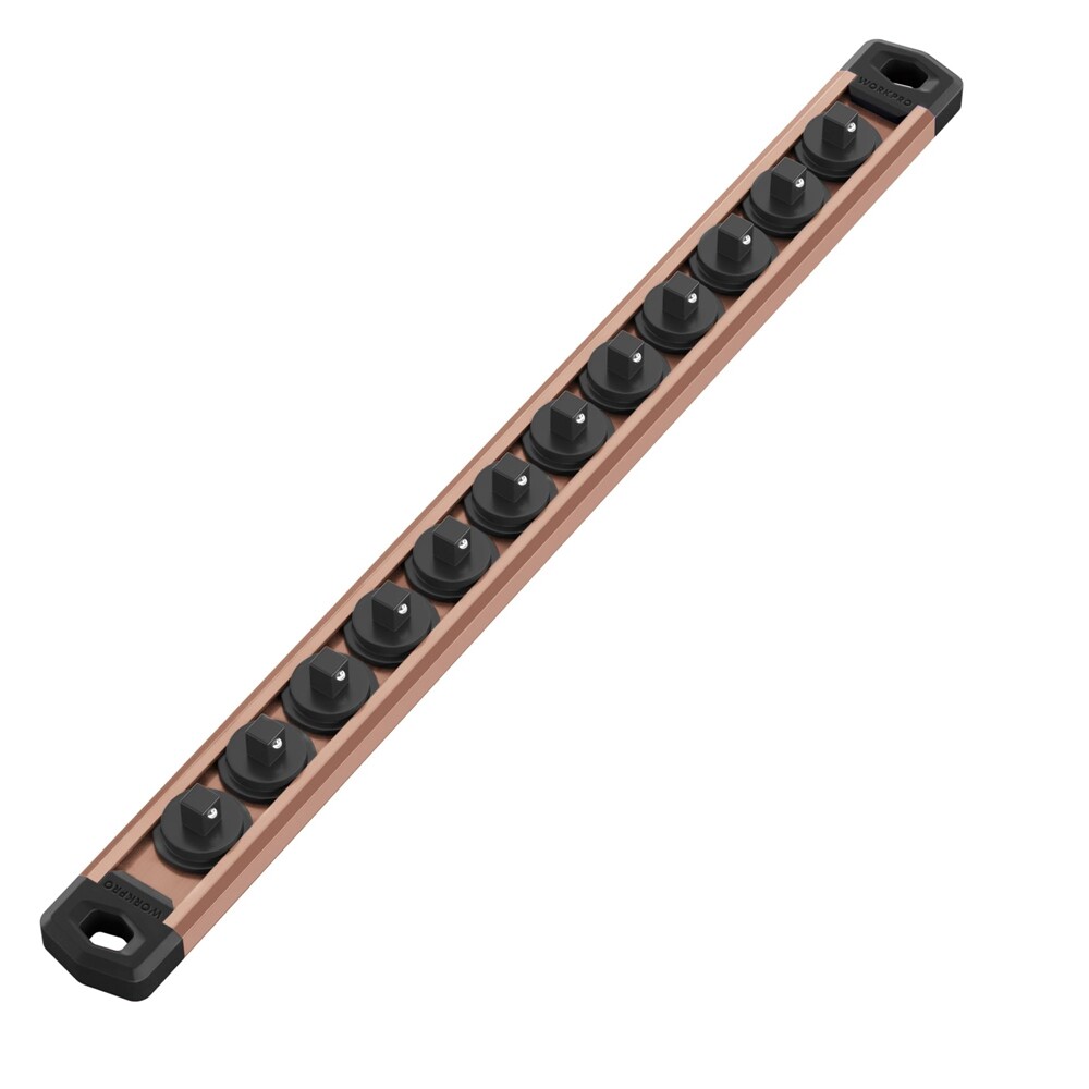 Magnetic 1/4'' Drive Socket Organizer Heavy Duty Socket Holder (No Socket)