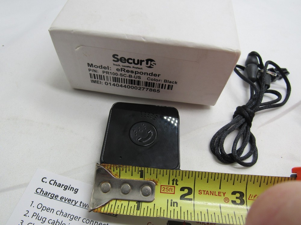 Securus Model eResponder P/N: Pr100-SC-B-US black T-Mobile