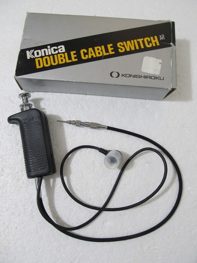 Konica Double Cable Switch AR Shutter Release Cable