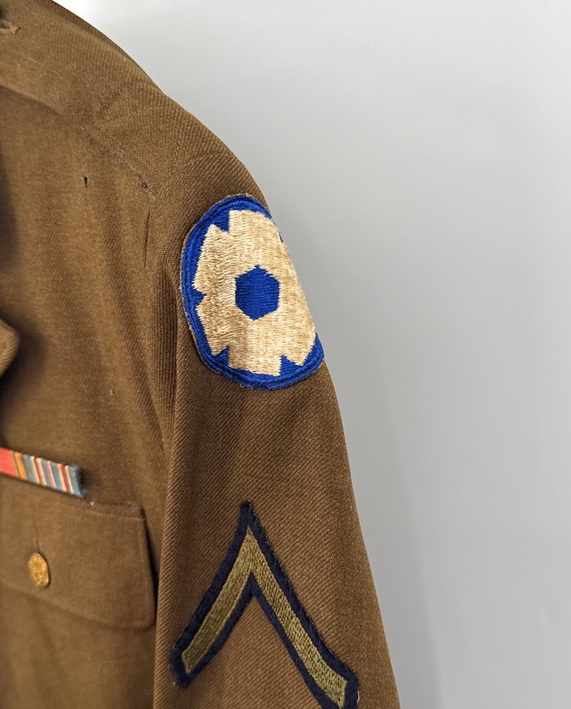 WWII Jacket PFC 6th Service Command Quartermaster
