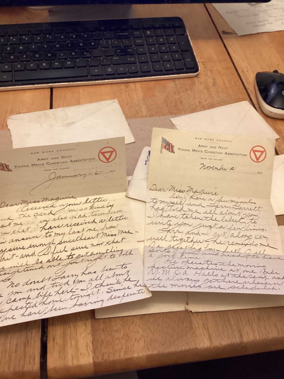 50 WW1 letters to Philadelphia from Camp Hancock,Ga,Lt Armitage Corp Beck.PA Uni
