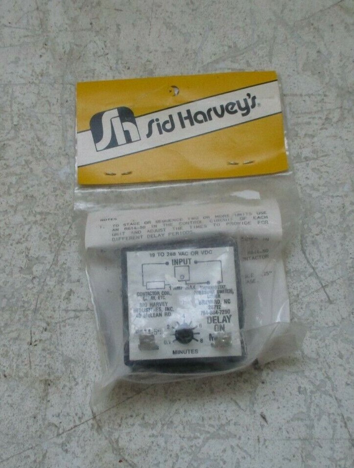 SID HARVEYS DELAY ON MAKE TIMER R614-50 NOS FREE SHIPPING