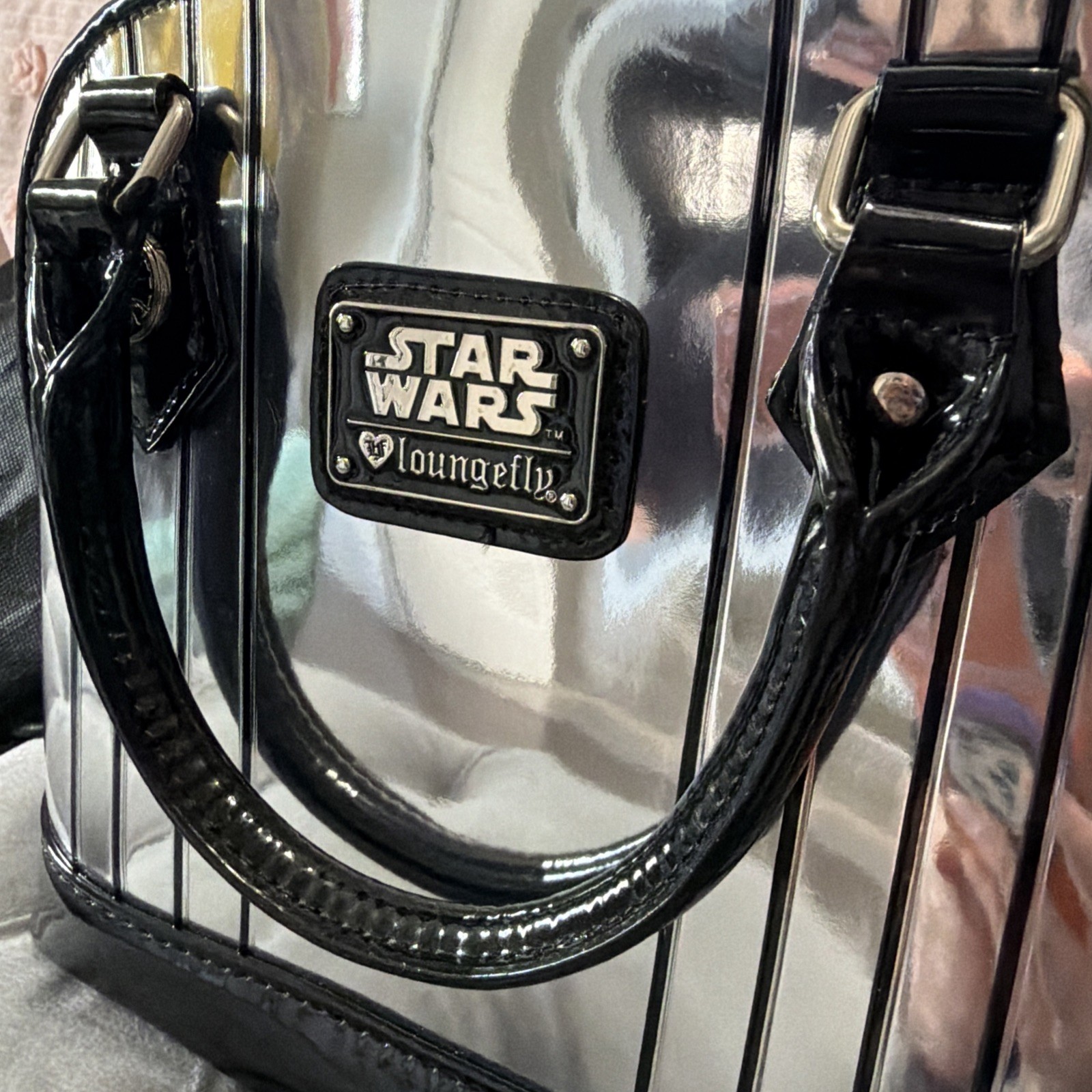 Star Wars Loungefly Captain Phasma Bag Dome Purse Storm Trooper