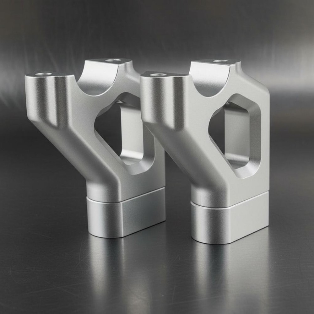 2 Pieces Handlebar Pullback Riser Improved Riding Posture Handlebar Riser Kit