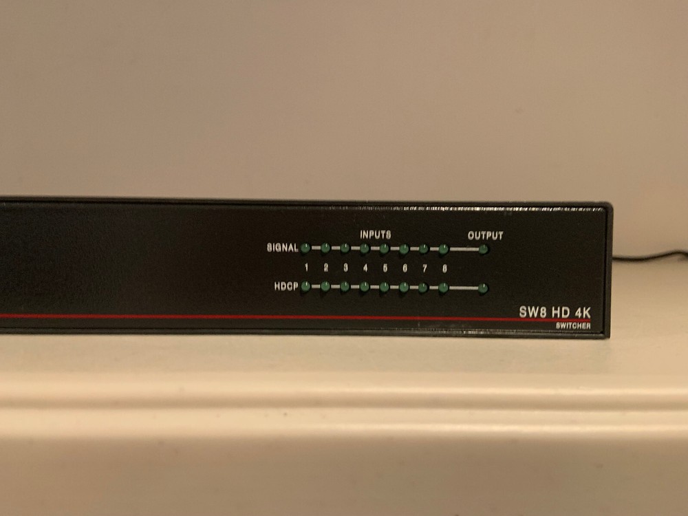 Extron SW8 HD 4K - 8 Input HDMI Switcher