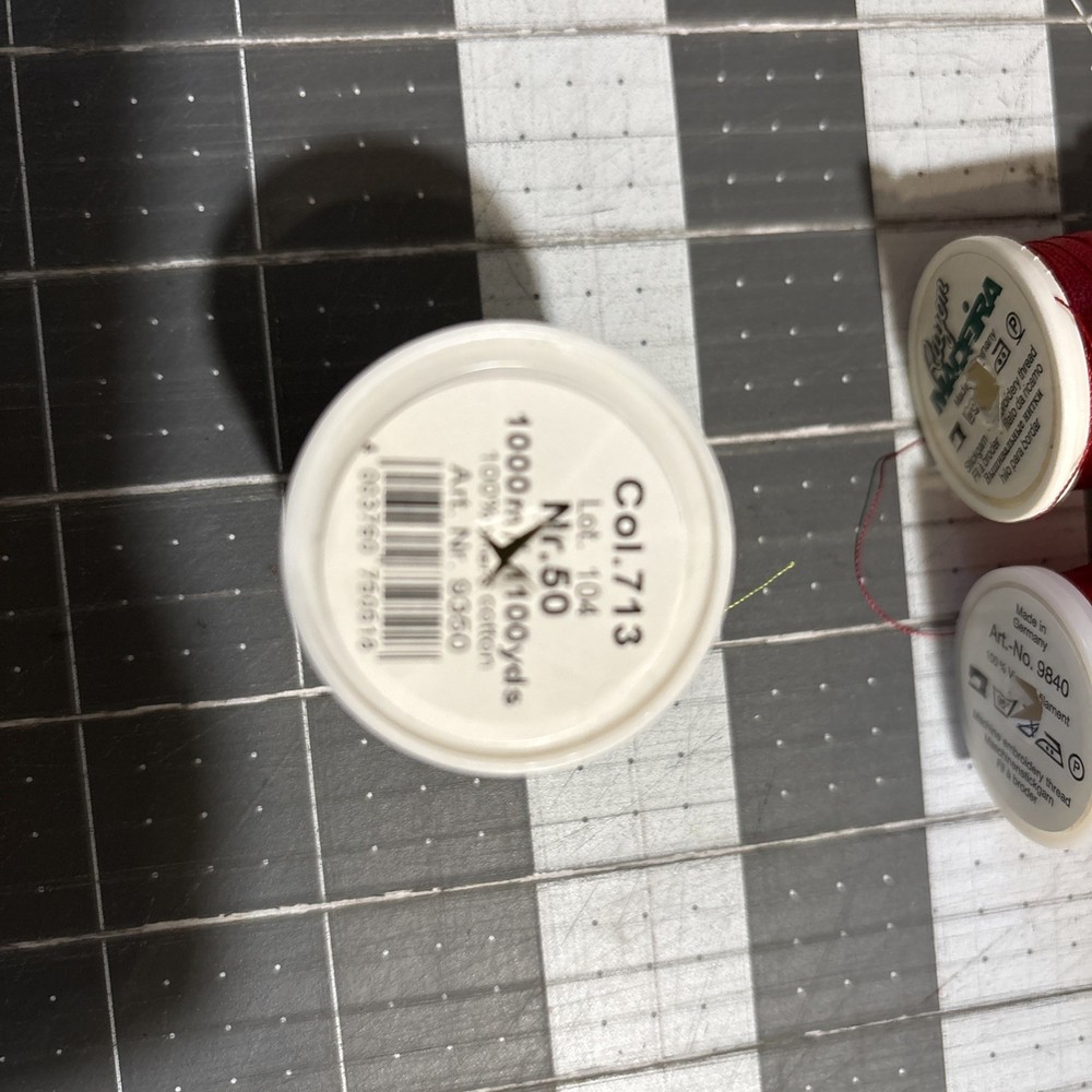 Madera Machine Embroidery Thread 5 Spools