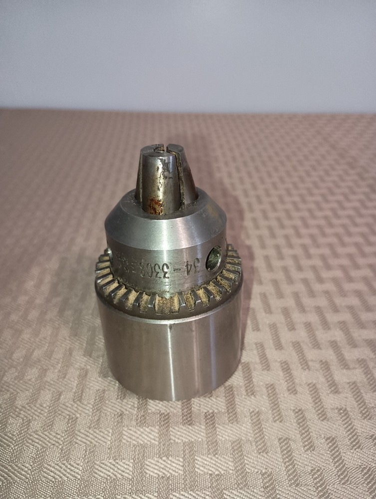 Jacobs Drill Chuck 34-33C USED Missing Collar