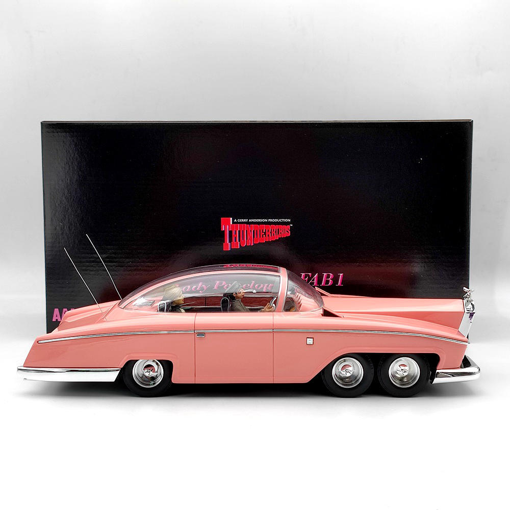 1/18 AMIE Rolls Royce Lady Penelope's Thunderbirds FAB 1 Resin Models Car Gifts