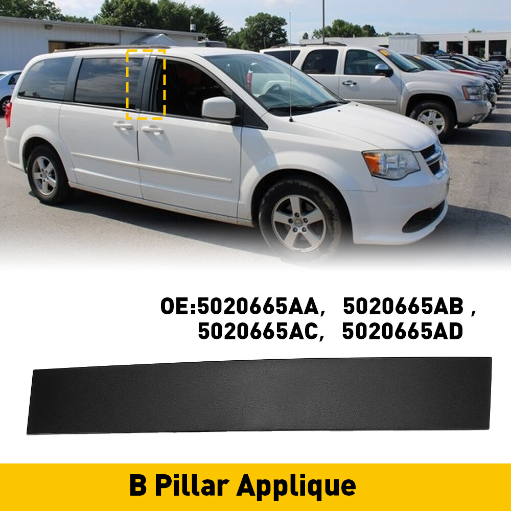 For 08-20 Dodge Grand Caravan Passenger Side Front Right Door Applique B Pillar