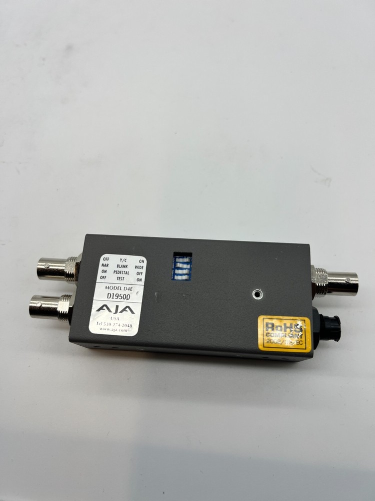 AJA D4E Serial Digital Video Encoder NO Power Supply