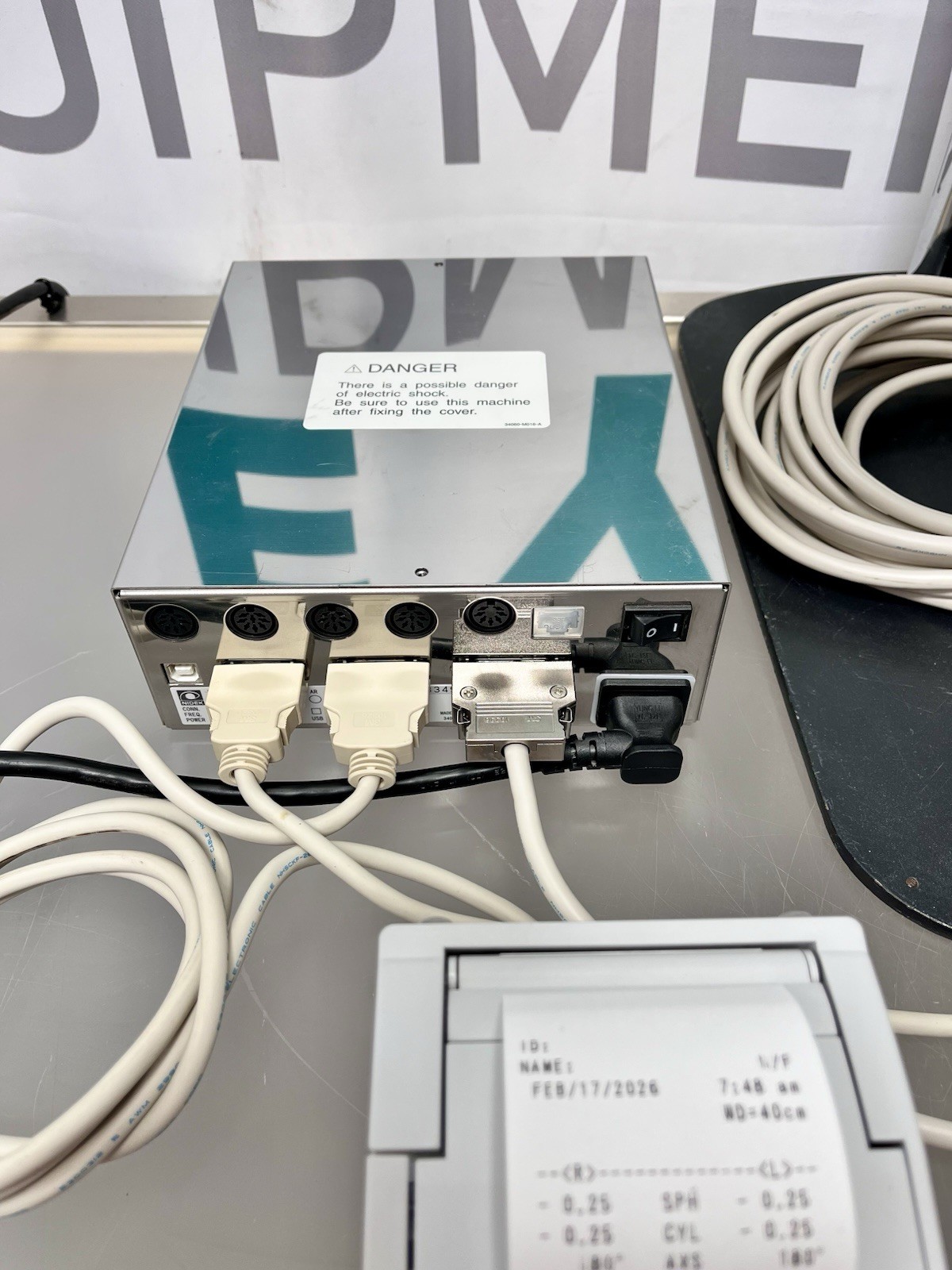 Nidek RT-5100 Auto Phoropter Refractor w/ Control Box