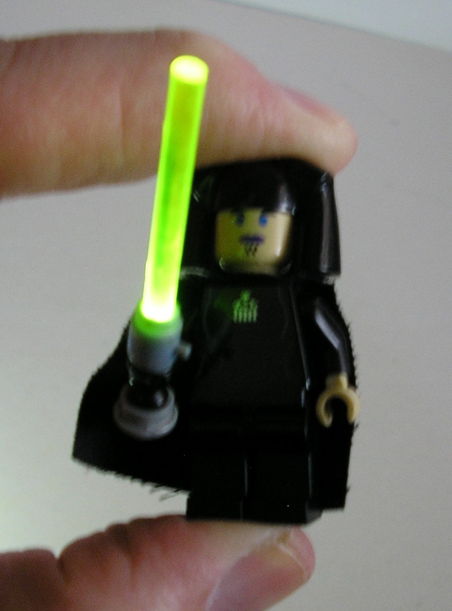 Lego Star Wars LUMINARA UNDULI w/ Light-up Lightsaber Minifigure 7260 (Works!)