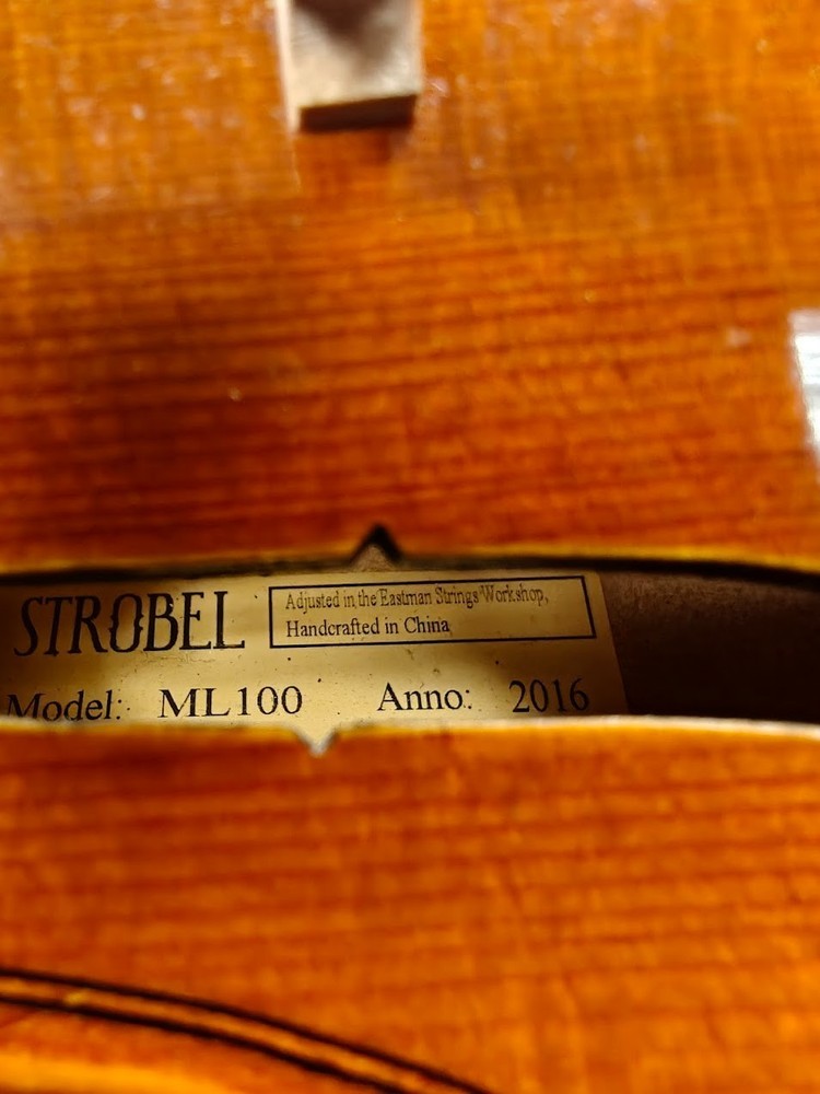 Strobel ML-100 Student Series Violin Beginner/intermediate Level 4/4 Size w/Case