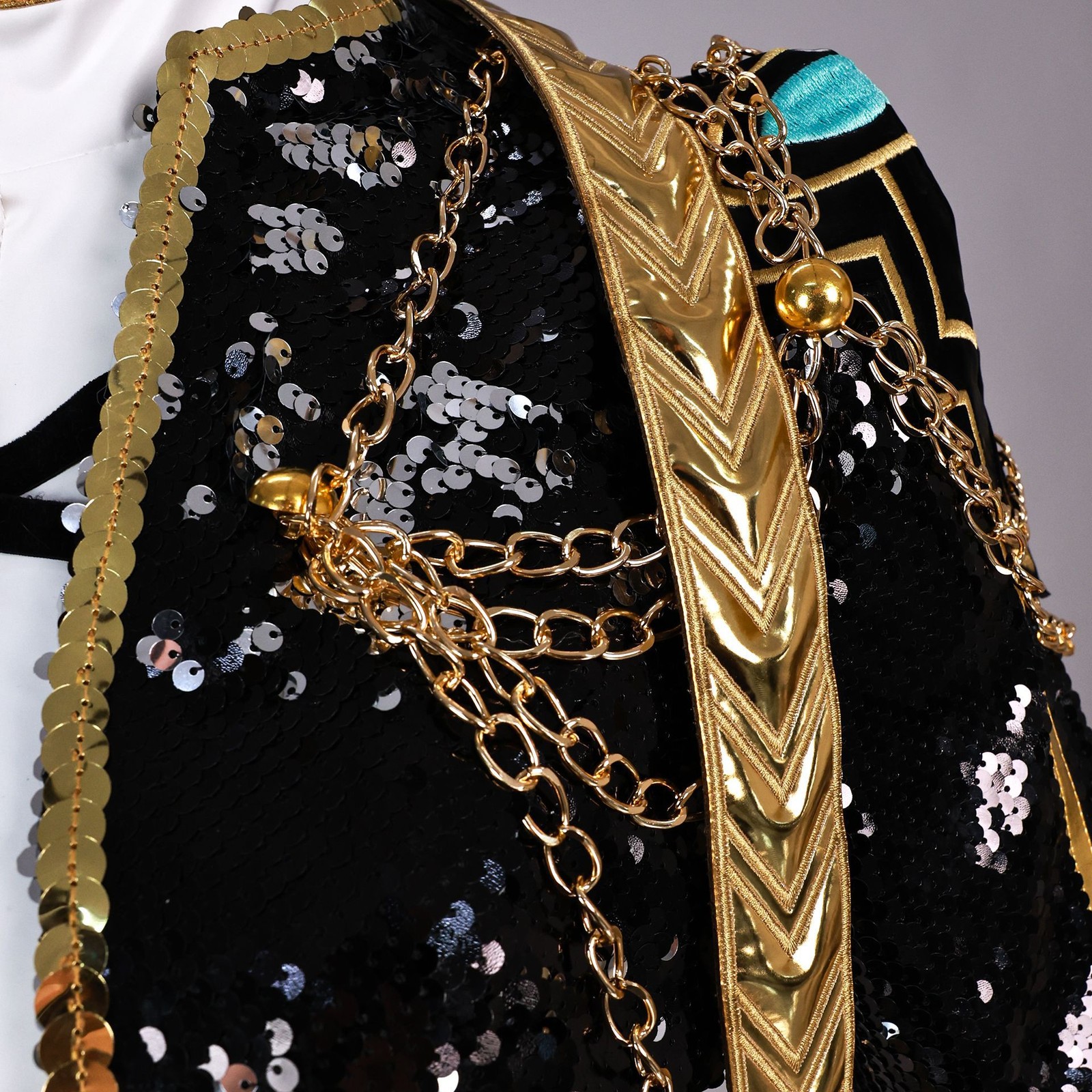 Kids Mira Rumi Zoey Stage Cosplay Girls Group Idol Black Costume Full Set