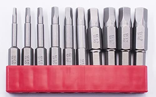 10pc Penta Plus 5 Sided Security Screwdriver Bit Set