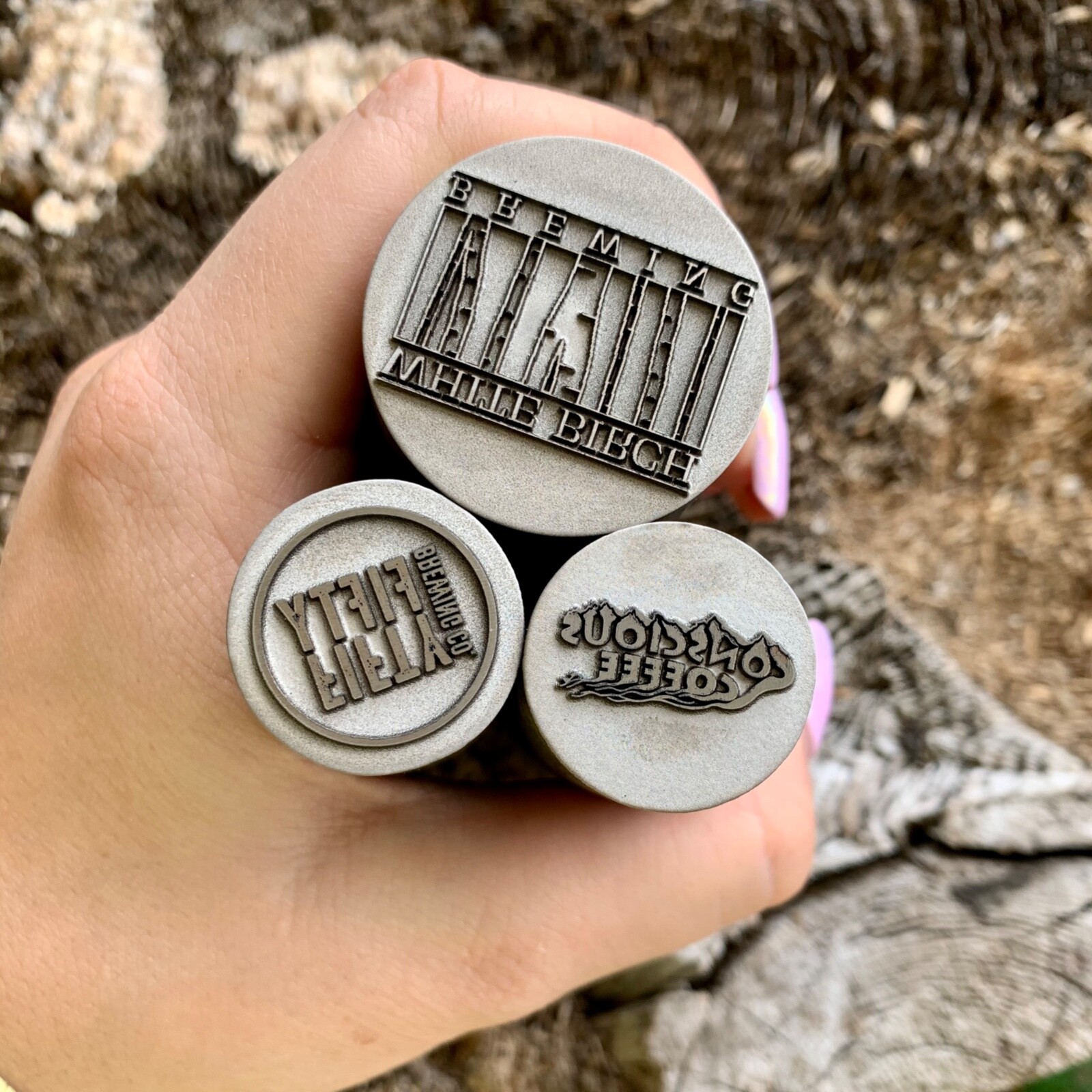 CUSTOM METAL STAMP || Custom Metal Punch || Metal Stamps || Impact Punch Stamp