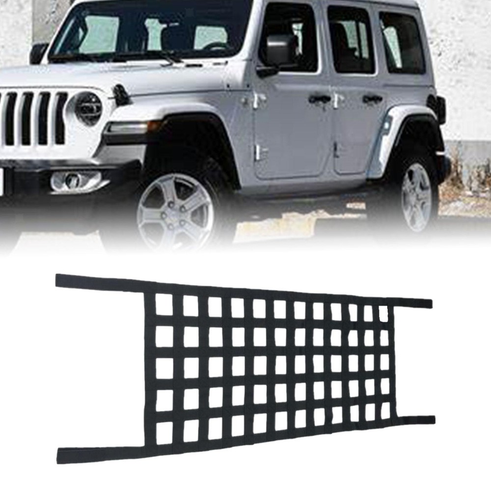 Mesh Cargo Hammock for Jeep Wrangler Auto Accessory