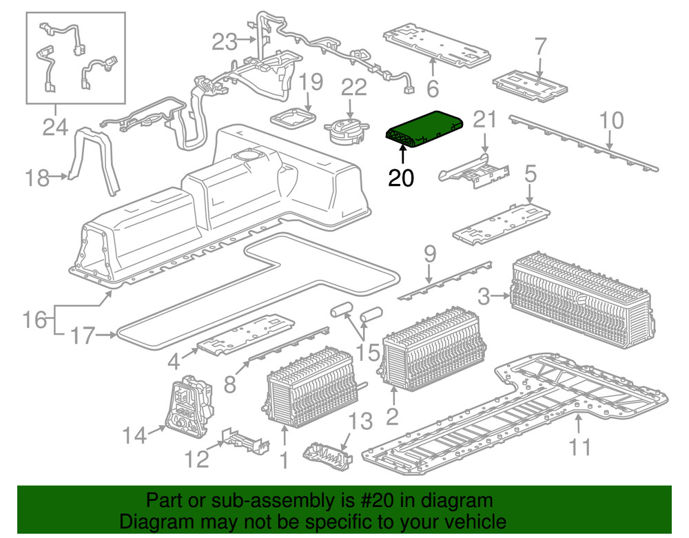 Genuine GM Control Module 24296900