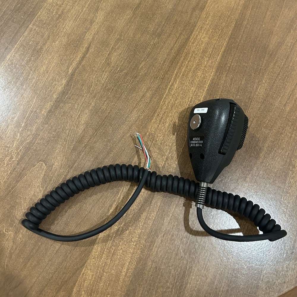 Valcom 631L Noise Canceling Dynamic Microphone - Bare Wire - Untested