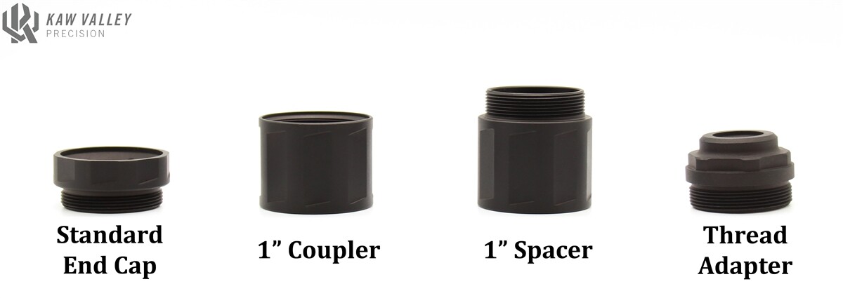 Kaw Valley Precision MACH 3 Modular Linear Compensator Body w/ End Cap KVP