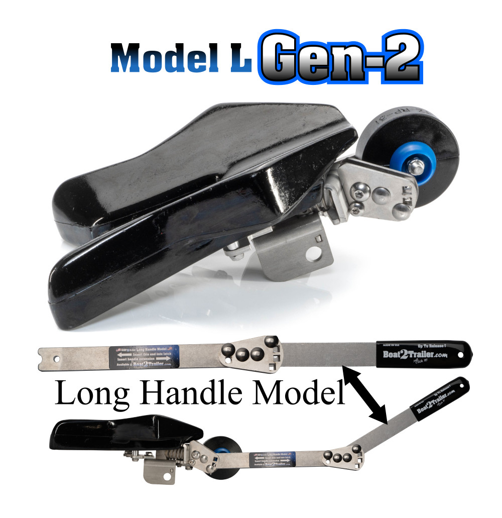 Boat Trailer Roller Clamp - LGEN2 Boat2Trailer Long Handle - Ramp N Clamp
