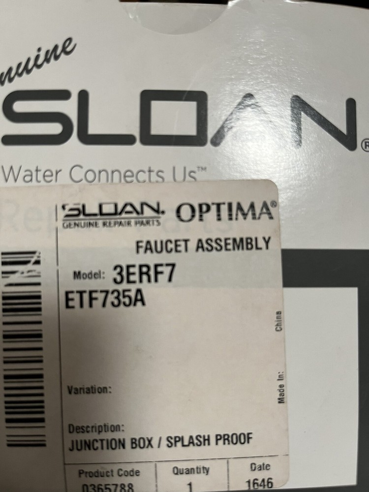 Sloan ETF-735-A Optima Systems Faucet Control Module