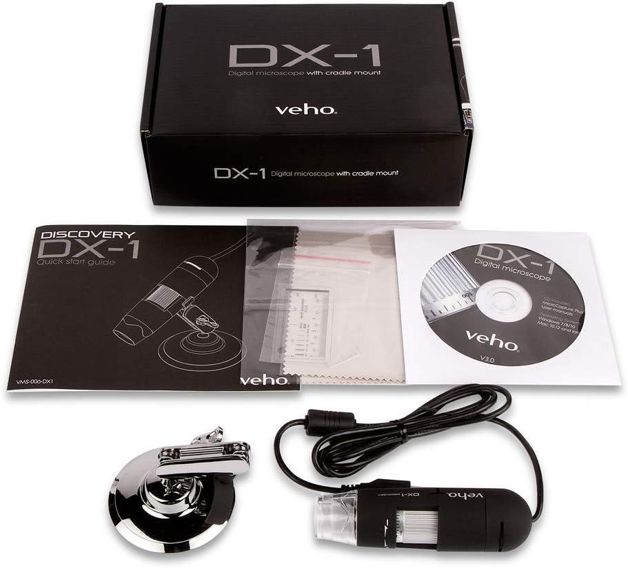 Veho Discovery 𝗗𝗫-𝟭 𝗨𝗦𝗕 𝗠𝗜𝗖𝗥𝗢𝗦𝗖𝗢𝗣𝗘 x200 2MP Camera Capture