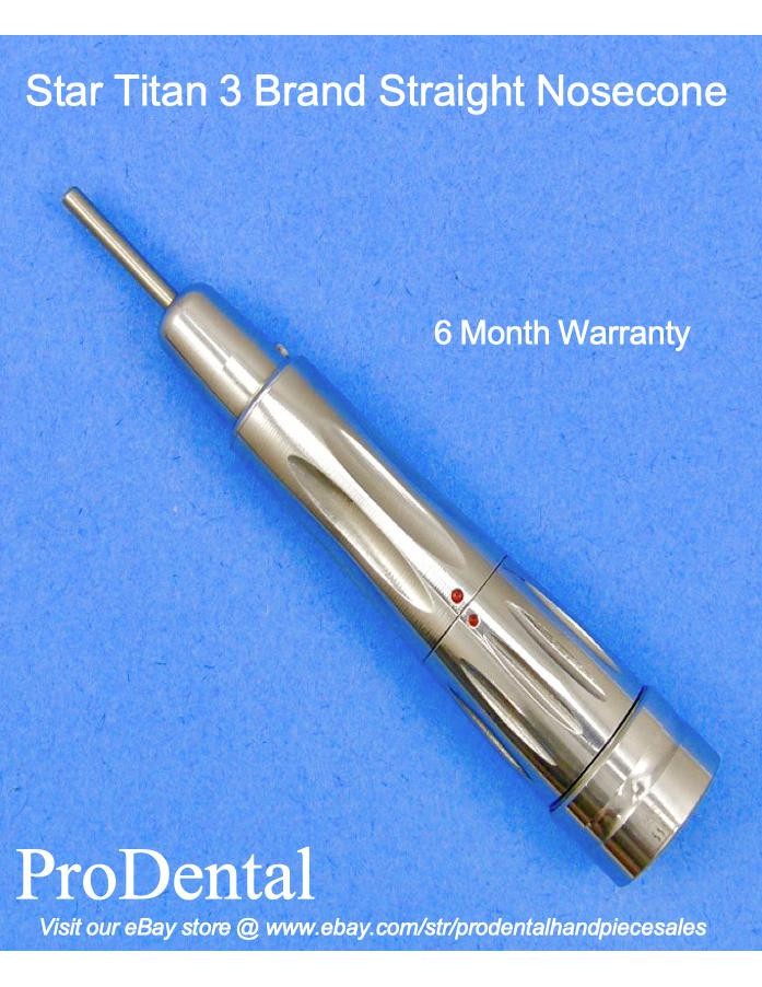 Star Titan 3  Brand Straight Nosecone Dental Handpiece Attachment  - ProDental