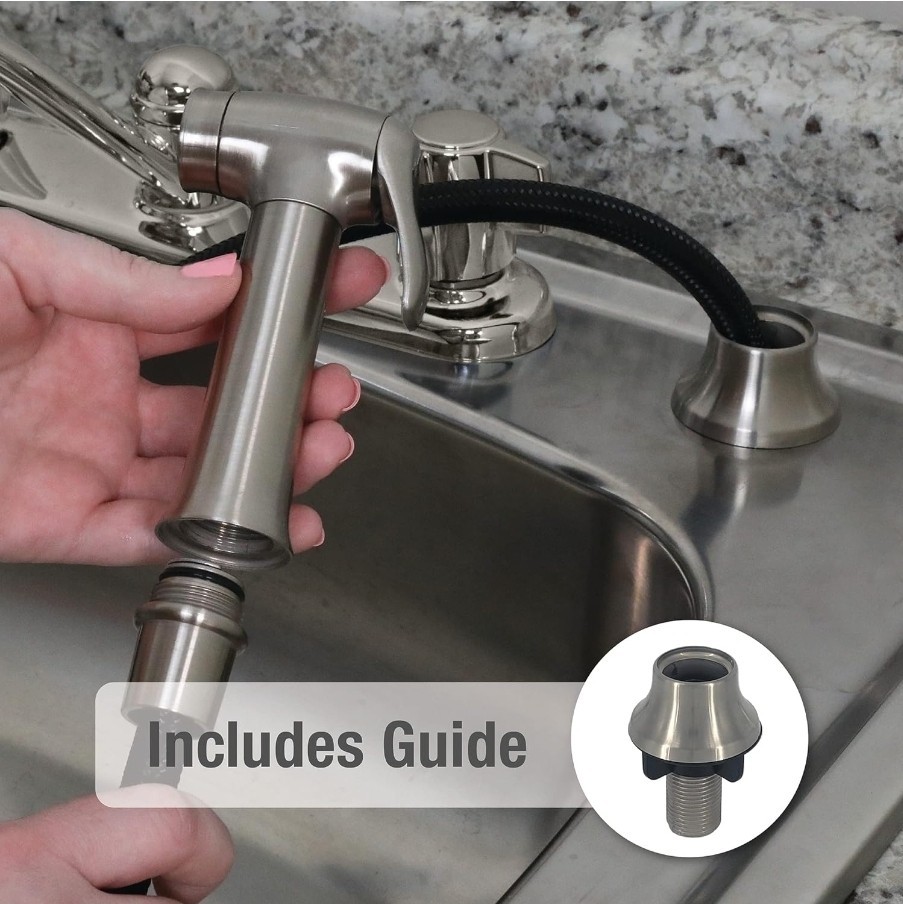 Danco 10332 Transitional Kitchen Sink Side Spray, Brushed Nickel...... 252