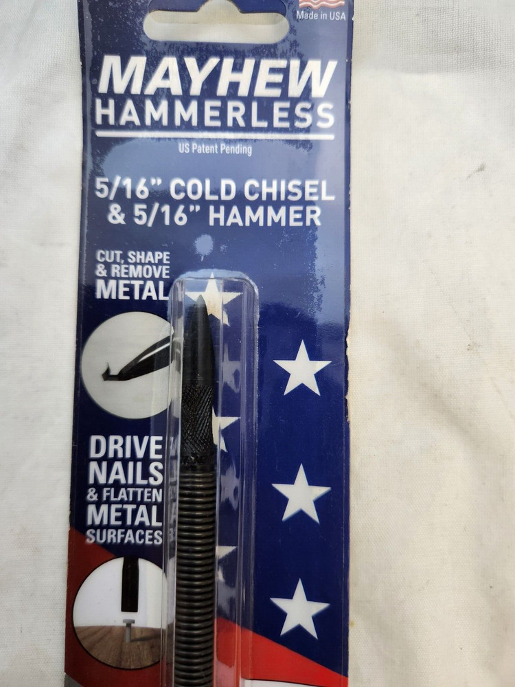 Mayhew 17355 5/16" Cold Chisel/Hammer