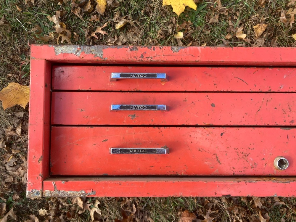 Vintage Original 1982 Matco Middle Intermediate Tool Stack Toolbox Box MB 903