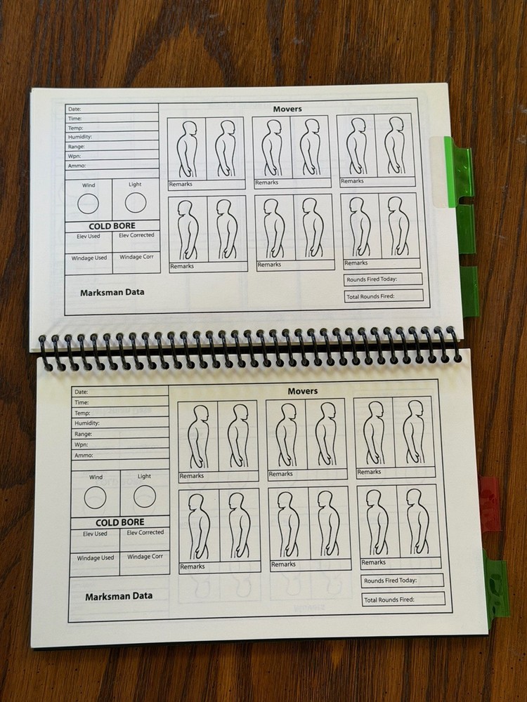 VOODOO TACTICAL Men's Marksman Data Book