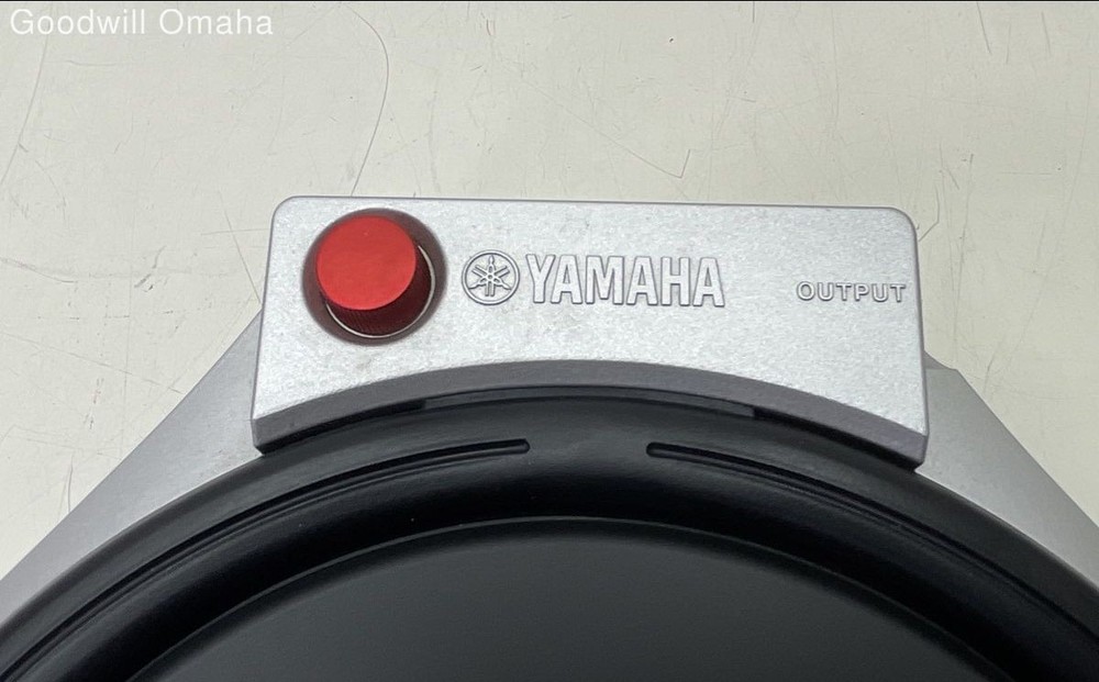 Yamaha TP100 10" Drum Pad Rubber 3 Zone - UNTESTED - READ DESCRIPTION!!!