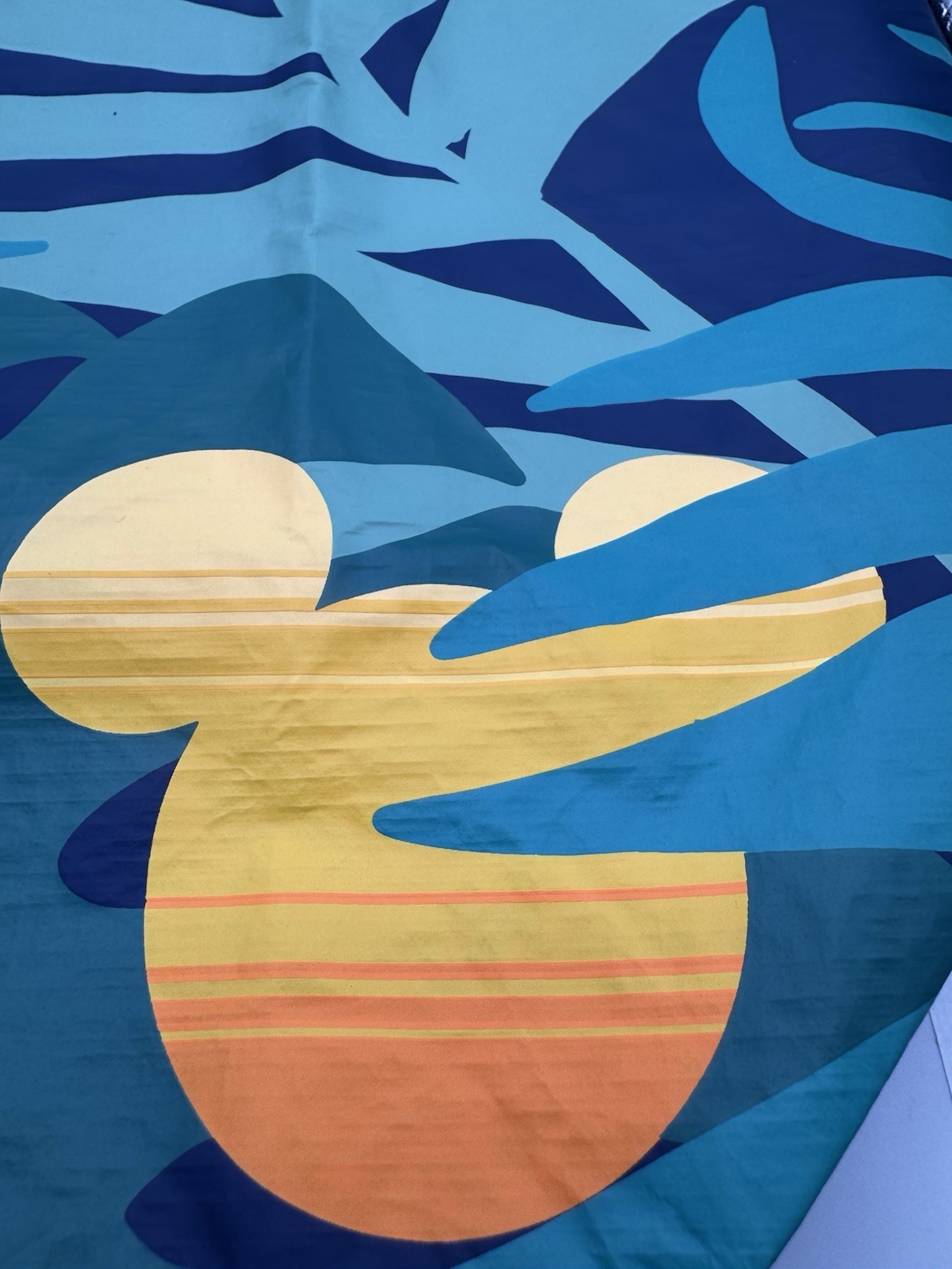 *New Disney Aulani Aloha Collection X Splash Proof Zipper Tote Mickey Bag