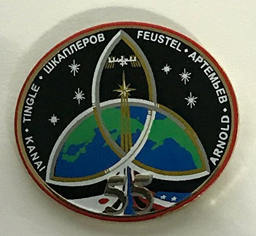 NASA Expedition 55 Lapel Pin