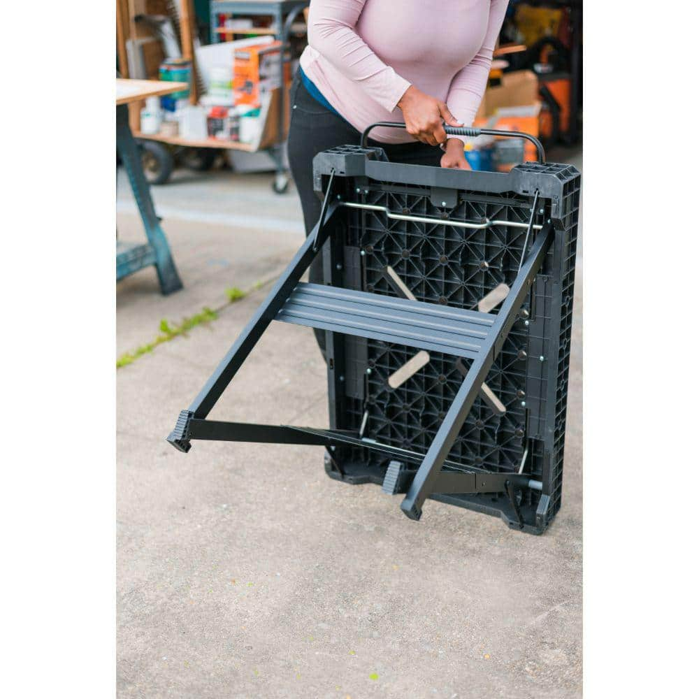 Durable Multi-Purpose Folding Portable Workbench 33 In. Lightweight Work Space