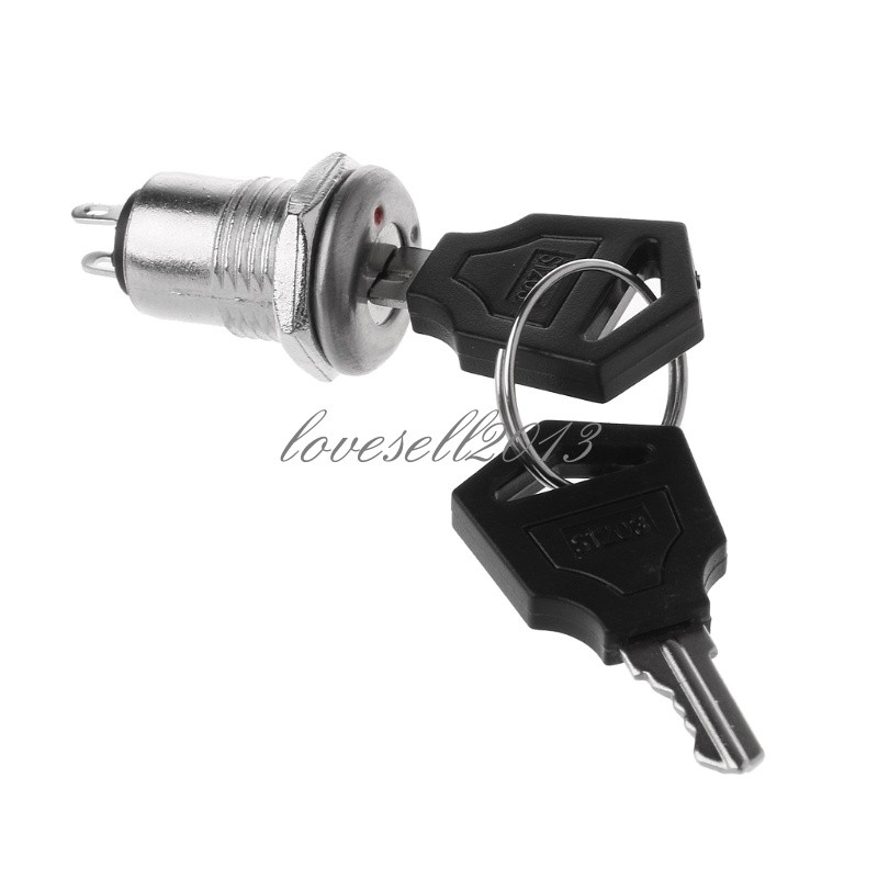 2PCS S1203 Security Power Locks Phone Lock Electronic Key Switch key Lock + Keys