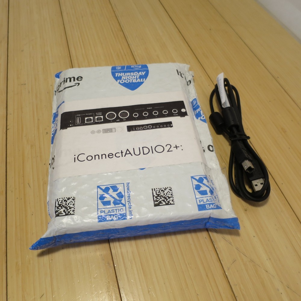 iConnectivity iConnectAUDIO2+ USB Audio Interface MIDI I/O Phantom Power