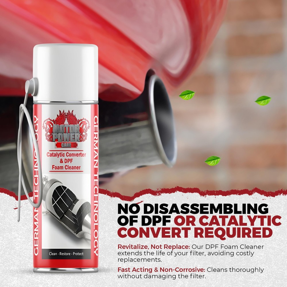 #1 DPF foam cleaner Diesel particulate filter without disassembling easy to use