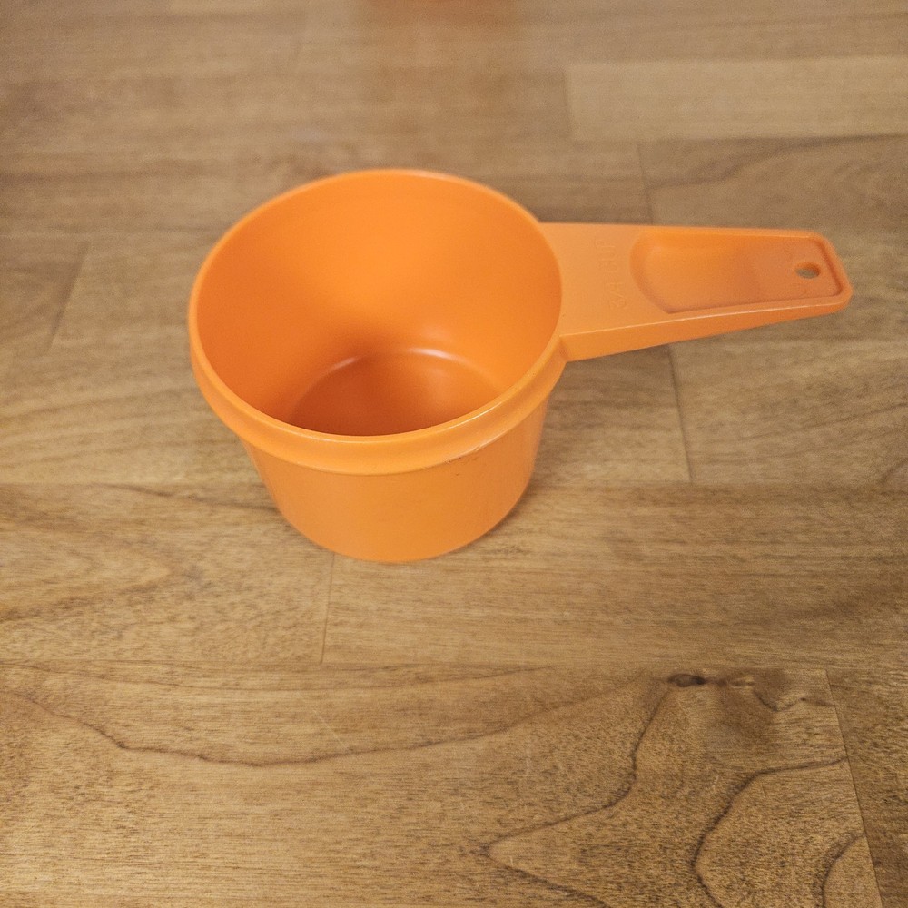 Vintage Tupperware Orange Measuring Cup 3/4 CUP Replacement