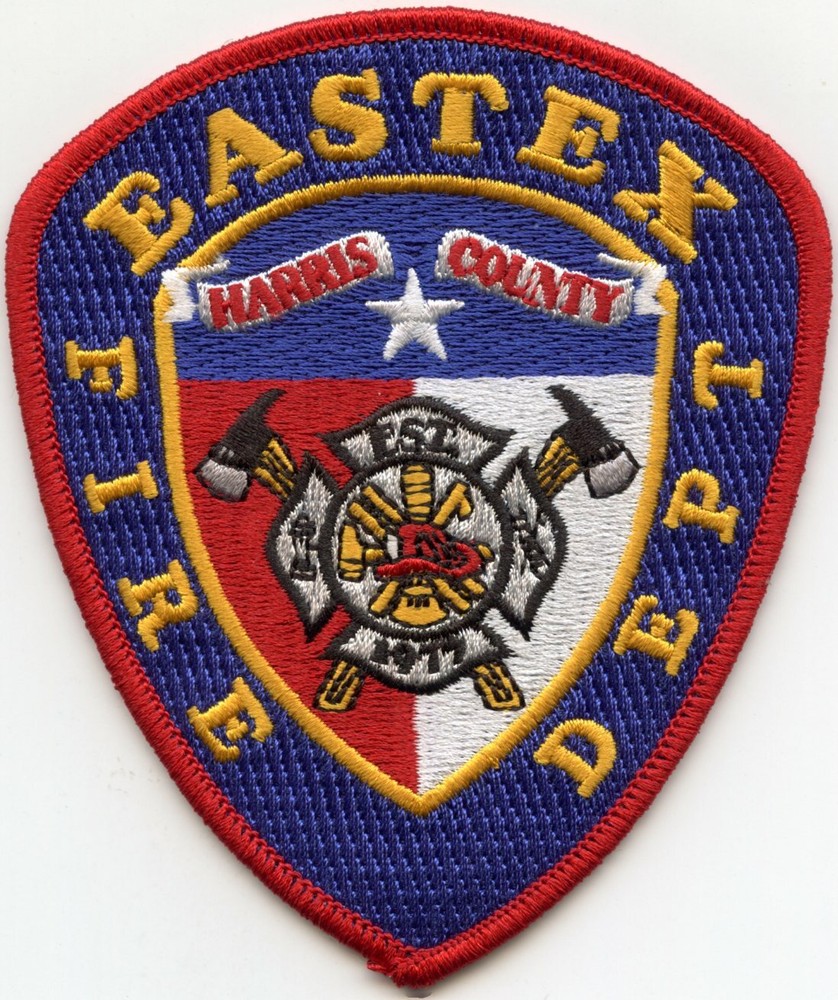 EASTEX Harris County TEXAS FIRE PATCH