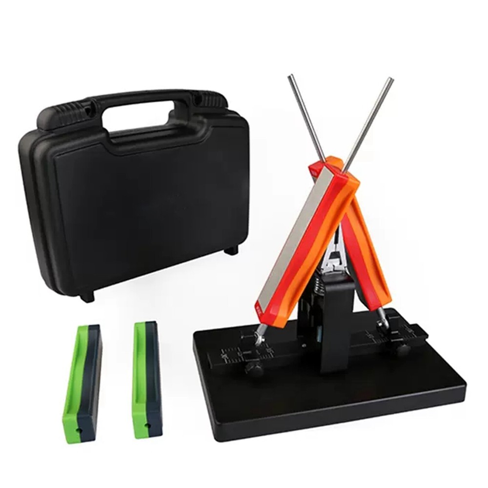 Fixed Angle Sharpener Double-Sided Sharpening Tool Kitchen Grindstone Tool Kits
