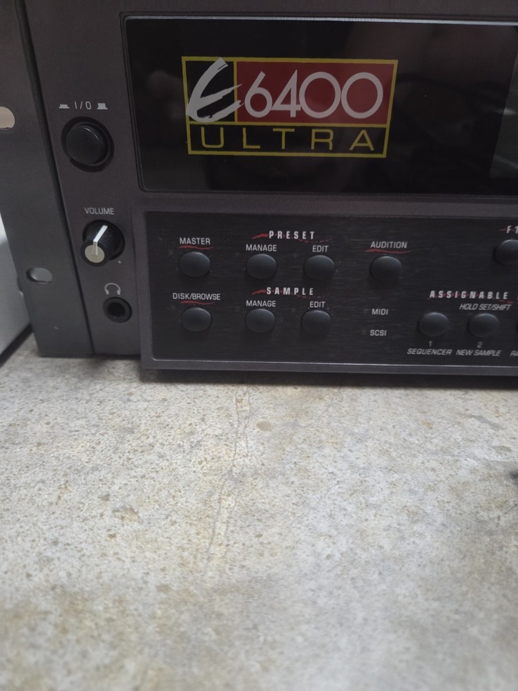 E-Mu E6400 Ultra Stereo Sampler (Read Description)