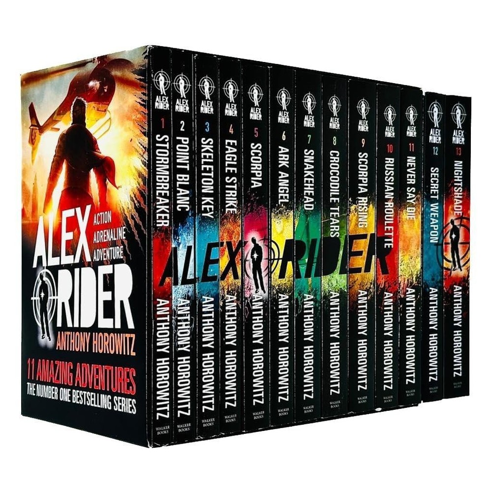 Alex Rider Series 13 Books Collection Set by Anthony Horowitz