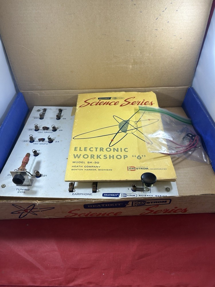 Heathkit Electronic Workshop SK-30 Untested Very Incomplete