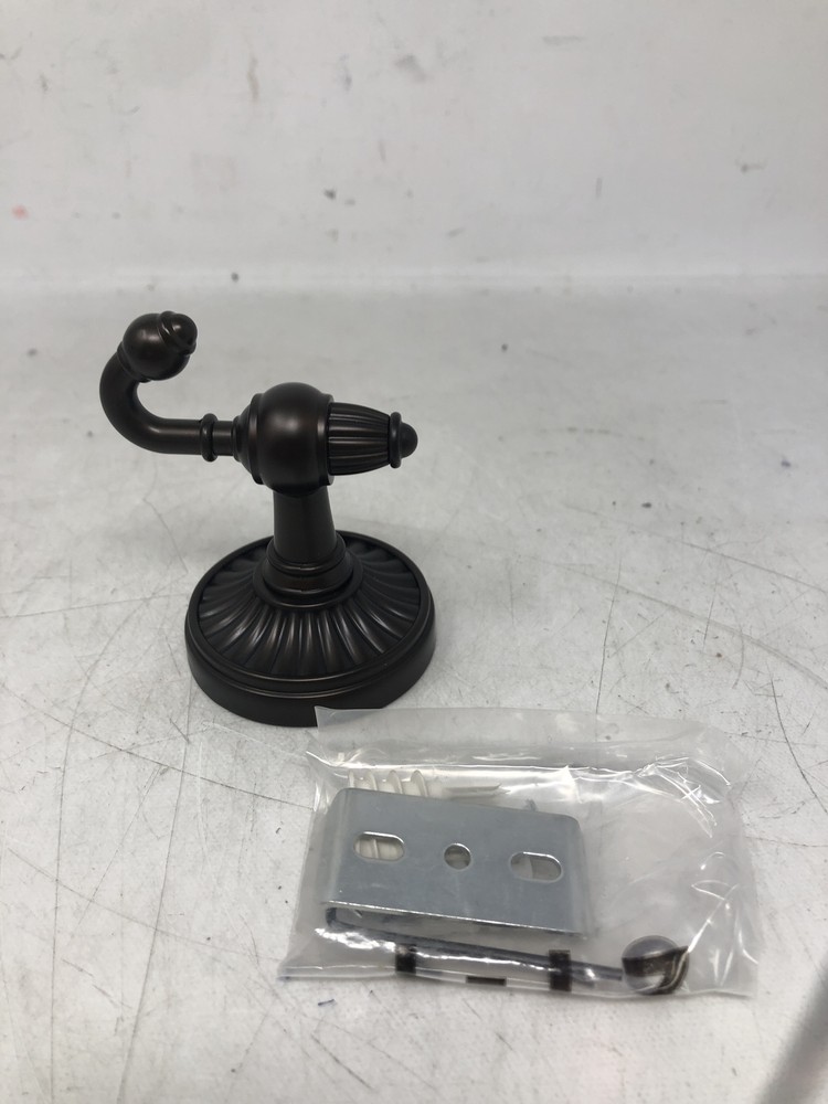 Top Knobs TUSC2-ORB Tuscany Bath Double Hook Rubbed Bronze