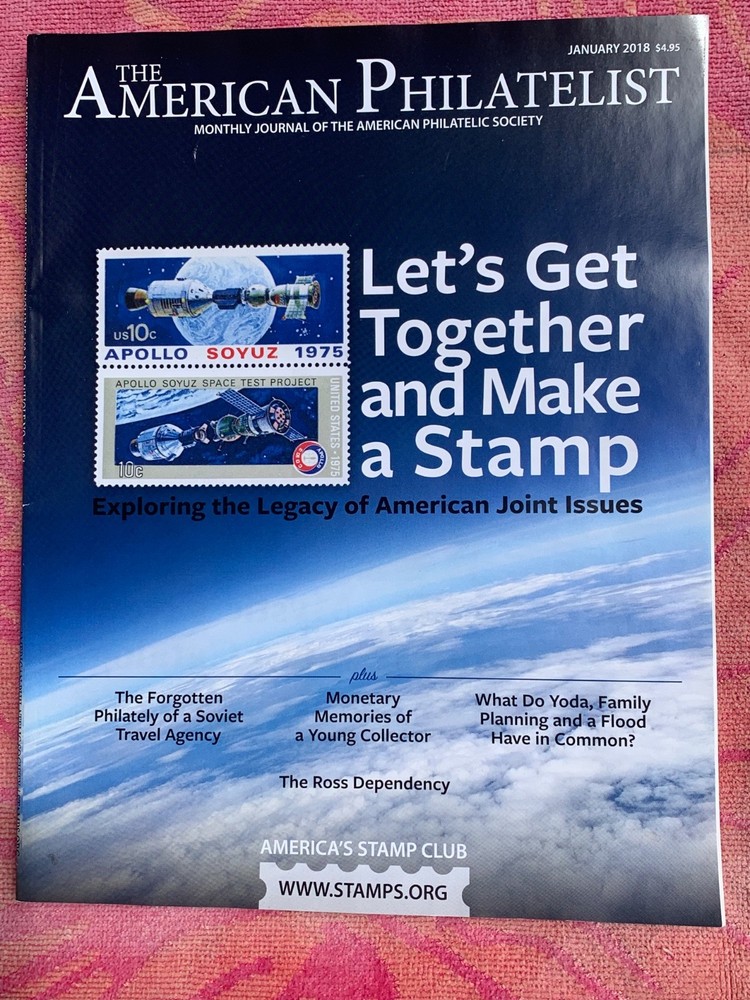 American Philatelist Magazine  2018,  January