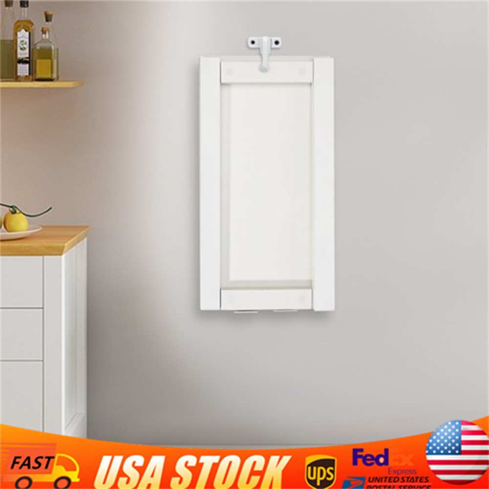 White Wall Mounted Folding Table Wood Folding Dining Table Folding Table