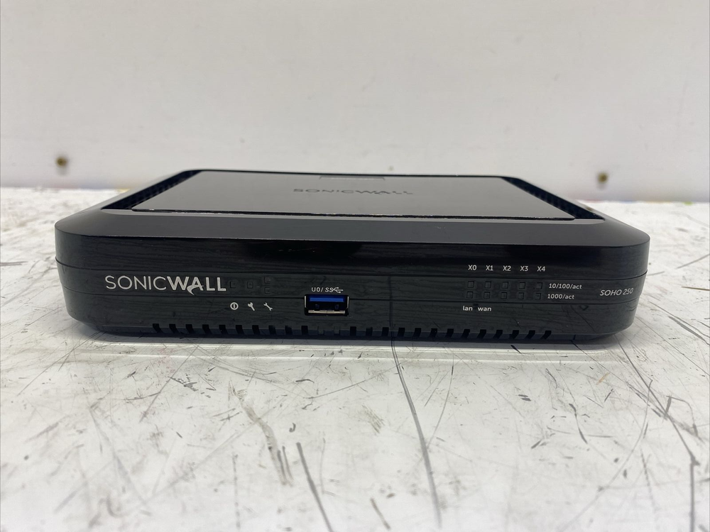 SonicWall SOHO 250 Series Firewall *UNTESTED* *NO POWER SUPPLY*